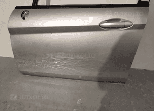 Drzwi przód przednie lewe do ford fiesta MK7 vii 5D 5 drzwi hb moondust dust silver srebrne 5