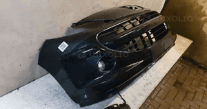 Zderzak przód przedni do peugeot 207 exl exld czarny halogeny 4