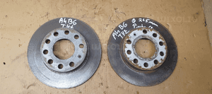 Tarcze hamulcowe tył tylne Audi A4 B6 245mm 1