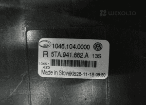 Vw touran ii 5TA 15- prawy halogen 5TA941662A 3