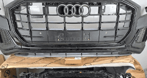 Zderzak audi Q8 s-line 2019-2023 4M 4M8 black line oe 2