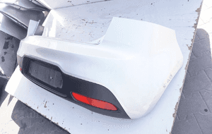 Zderzak tył kia rio 3 iii srebrny 3
