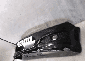 ^ ZDERZAK PRZÓD PRZEDNI OPEL ASTRA H 3 III LIFT FL Z20R CZARNY HALOGENY 3