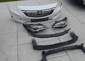 Opel astra k v zderzak przedni  kratka oryginał pdc lub bez 11