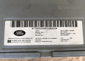 Moduł audio AH42-18C941 Harman Becker Range Rover 3 III LM L322 Lift 2