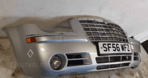 Zderzak przód przedni chrysler 300C spryskiwacze lamp xenon PS2 srebrny halogeny 4