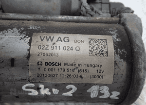 AUDI VW SEAT SKODA ROZRUSZNIK 02Z911024Q DOSTĘPNE 2 SZTUKI 3