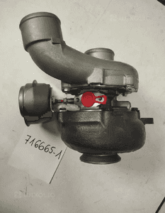 Turbosprężarka GARRETT Alfa Romeo Fiat Stilo Lancia Lybra 1.9 JTD 126/140 KM 716665-1 3