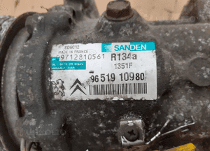 Sprężarka klimatyzacji Citroen C4 1.6 HDI 96 519 109 80 5