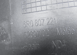 Zderzak przedni przód vw polo v 5 6R0 6R0807221 2009-2014 11