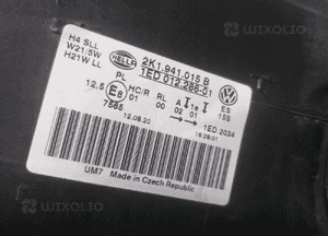LAMPA PRZÓD LEWA VW CADDY 15- 2K5941015B 5