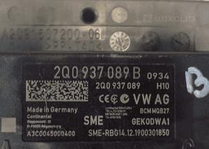MODUŁ STEROWNIK KOMFORTU 2Q0937089B POLO 2G VI RADOM 4