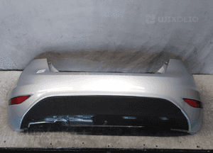 Zderzak tył tylny ford fiesta MK.7 7 vii srebrny moondust silver 1