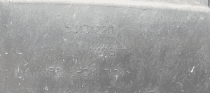 Osłona podwozia płyta pod silnik prawa Citroen Jumper 53131220 5