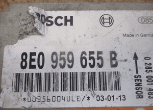 MODUŁ SENSOR AIR BAG AUDI A4 B6 8E0959655B 2