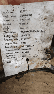 WTRYSK WTRYSKIWACZ OPEL CORSA C COMBO 1.3 CDTI Z13DT  ORYGINAŁ WYSYŁKA! 2