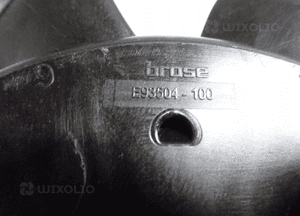 śmigło 9 wentylatora vw e93504-100 brose 3