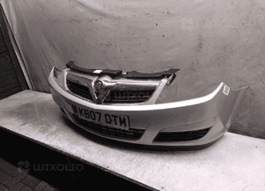 Zderzak przód przedni opel vectra c lift fl Z157 srebrny 3
