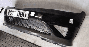 Zderzak przód przedni civic viii 8  ufo s type B92P czarny halogeny 3