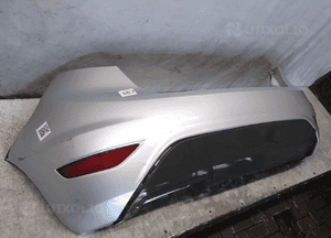 Zderzak tył tylny ford fiesta MK.7 7 vii srebrny moondust silver 2