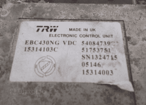 Fiat croma pompa abs 51753751 2