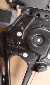 Podnośnik szyby prawy przód vw sharan lift nr 7M3959802 5