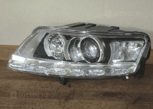 Lampa przednia przód lewa audi A6 C6 lift 4F0 led 2008-2012 5