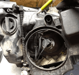 Mercdes E 207 lampa h7 prawa lewa Europa szkło soczewka 10