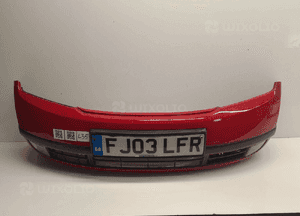 Zderzak przód przedni do skoda fabia i 1 8151 czerwony halogeny 1