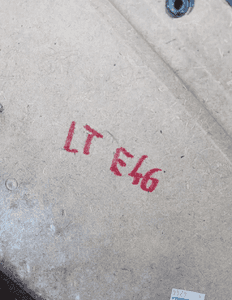 Boczek tapicerka lewy tył BMW 3 E46 Kombi 5