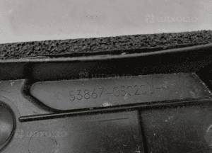 Wygłuszenie osłona błotnika lewa prawa Toyota Avensis T25 53867-050020 4