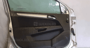 Drzwi przód przednie lewe opel astra h 3 iii Z157 srebrny 5