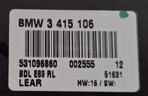 BMW X3 E83 Panel obsługi świateł 61313415106 6
