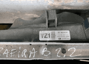 Komplet chłodnic opel zafira b 2.2 6