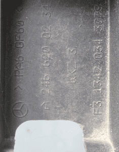 Pas przedni przód wzmocnienie czołowe mercedes b-klasa W246 A2466200215 A2466200234 2011-2018 19