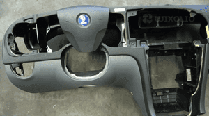 Saab 93 9-3 airbag poduszka kierowcy pasażera deska   02-06 3