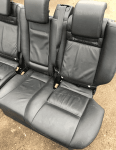 Kanapa tylna czarna skórzana Range Rover Sport L320 3