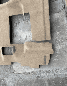 mercedes GL ml 164 dywan wykładzina beżowa przód tył beż 7