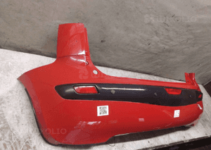Zderzak tył tylny nissan note E11 Z10 czerwony 3