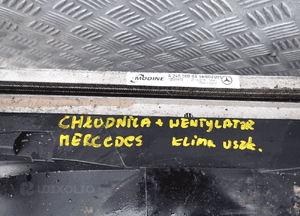 CHŁODNICA WENTYLATOR PEUGEOT 308 1.2  BENZYNA 2016 ROK 9673628780  9806313580 8