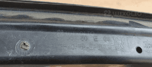 Podszybie listwa podszybia dolna Peugeot 307 9638958780 5