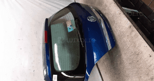 Klapa tył tylna bagażnika opel astra h 3 iii 5D 5 drzwi hb Z21B granat granatowa 5