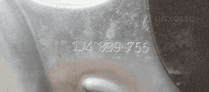 Mechanizm podnośnik szyby lewy tył VW GOLF IV 4 1J4839729D 1J4839755 6