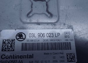 OCTAVIA II FL STEROWNIK SILNIKA 1.6TDI 03L906023LP RADOM 3