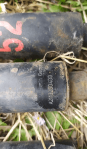 MERCEDES E 211 CLS 219 amortyzator tył tylny 3