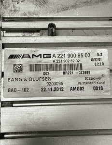 Wzmacniacz mercedes s-klasa W221 A2219009503 org 4