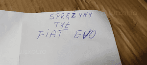 Sprężyny zawieszenia tył tylne Fiat Punto EVO 7