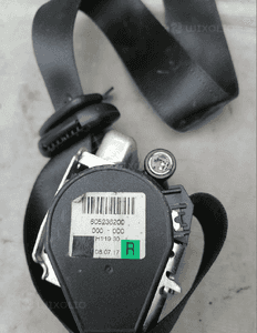 Pas bezpieczeństwa prawy przód Fiat Grande Punto 605236200 2