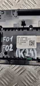 BMW F01 F02 PANEL STEROWANIA RADIA KLIMATYZACJI 9229816 10