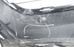 Mercedes gle W166 zderzak przód przedni A1668859125 12